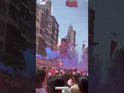 Mumbai Cha raja 🙏visarjan  2024 #ganpatibappamorya #mumbaicharaja #ytshorts