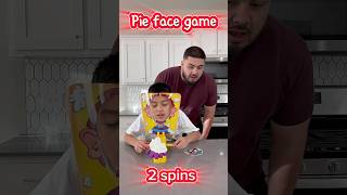 Pie face game!! #shorts #short #challenge #piefacegame #games #family #familyvlog #familytime #trend