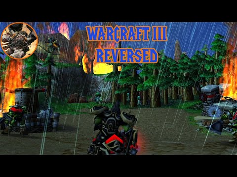 The Naga Sea Witch floods Thrall's base - Warcraft 3 Reversed Exodus of the Horde