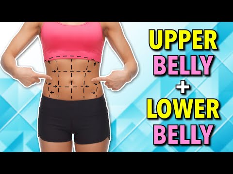 Lose Upper Belly Fat and Lower Belly Fat in 25 Days - Exercises for a Core Workout