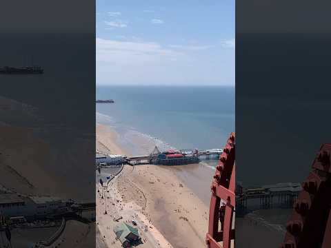 View from the top of #Blackpool Tower Summer 2024 | #uk #ukattractions