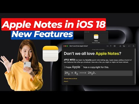 How to Use Apple Notes App New Features in iPhone 16 Pro Max | Apple Notes in iOS 18