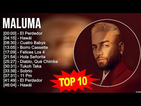 Maluma 2023 MIX ~ Top 10 Best Songs ~ Greatest Hits ~ Full Album