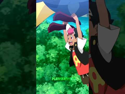 Pokemon Horizons - Roy's Wattrel evolves || #PokémonHorizons #shorts