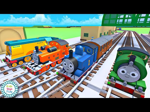 Thomas and Friends Gaming! ThomToys Land Train Crash Compilation