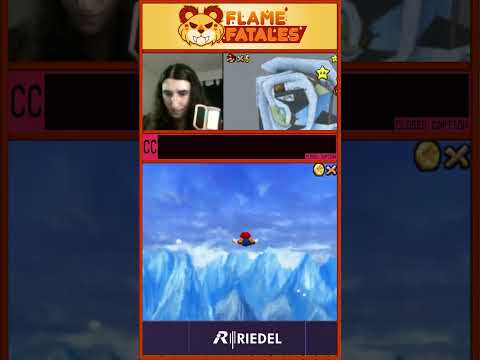 Clipping Into The Penguin Star in Super Mario 64 DS - Flame Fatales 2024