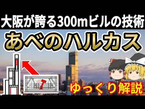 【ゆっくり解説】大阪が誇る300m級高層ビル あべのハルカス