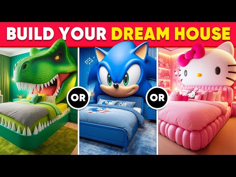 Would You Rather...? Build Your Dream House 🏠🌈💞 Hardest Choices Ever!