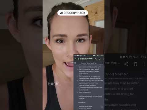 AI hack for saving money on your grocery bill #aihack #chatgpt