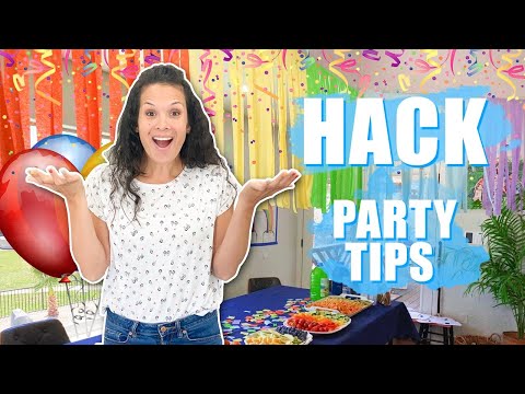 Easy Party PLANNING TIPS!