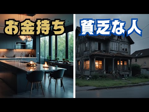 【風水】お金持ちと貧乏な人の戸建て住宅の違い