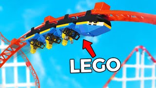 I Built the Most DANGEROUS LEGO Roller Coaster!