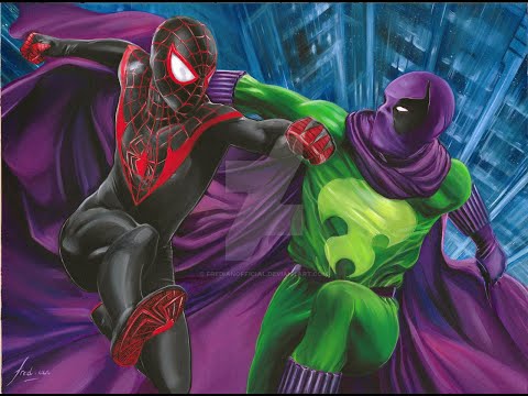 Miles Morales vs The Prowler: EPIC SHOWDOWN