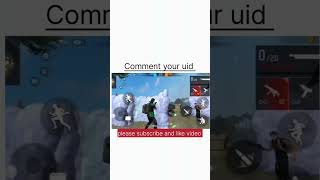 1v1 with random player|| comments UID for 1v1 || #1v1freefire #freefire #funny