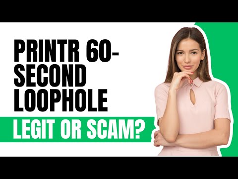 Printr App: The 60-Second Phone Loophole - Legit Or Scam?