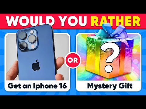 Would You Rather...? MYSTERY Gift Edition 🎁😲 Quiz Kingdom