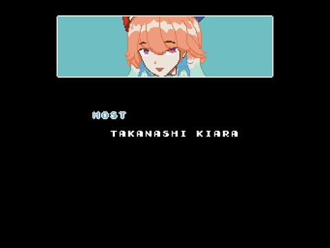 [8BIT ANIMATION] HOLOTALK with Takanashi Kiara