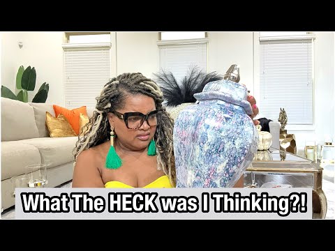 What The HECK Was I Thinking | Fall Home Decor Haul 2023 | Fall Decorating Ideas