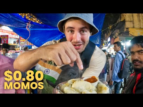 Eating Street Food In Delhi India 🇮🇳