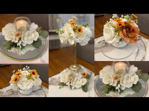 Easy and simple Dollar Tree centerpieces Ideas/ crafts for beginner/easy party centerpieces