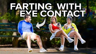 Farting With EYE CONTACT! Funny Fart Prank in NYC!