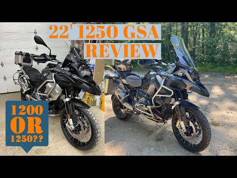 22 BMW r1250 GS Adventure Owner Review! 1200 vs 1250 comparison UPGRADE  GSA