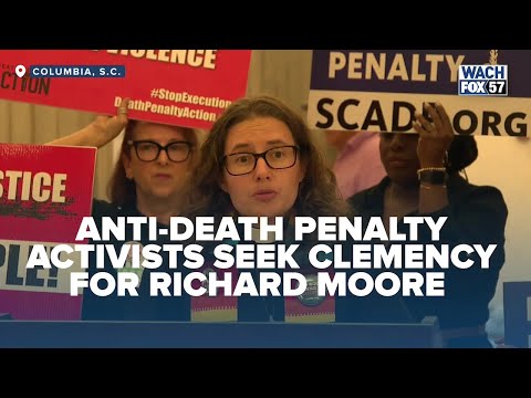 Anti-death penalty activists submit 50,000 signatures in favor of clemency for Richard Moore