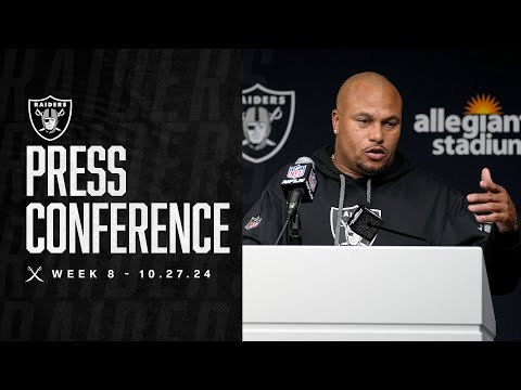 Coach Pierce and Gardner Minshew Postgame Presser - 10.27.24 | Week 8 vs. Chiefs | NFL