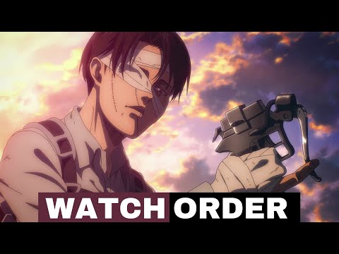 Watch Attack on Titan 2023 in Best Order