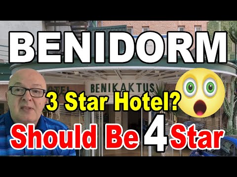 3 Star Hotel? Should Be 4 STAR BENIKAKTUS HOTEL, Benidorm,