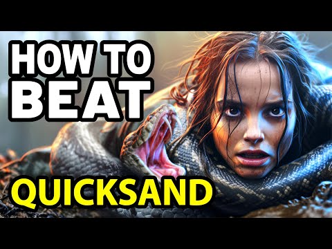 How to Beat the NON-NEWTONIAN DEATH HOLE in QUICKSAND