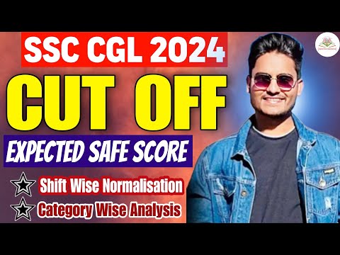 SSC CGL 2024 Tier-1 Cutoff & Safe Score- Shift Wise & Category Wise by Rohit Tripathi