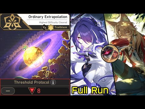 Ordinary Protocol 8 Acheron & Jiaoqiu with Useless Scholar Full Run | Divergent Universe