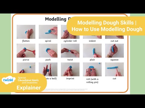 Modelling Dough Skills | How to Use Modelling Dough