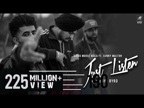 Just Listen | Official Music Video | Sidhu Moose Wala ft. Sunny Malton | BYG BYRD | Humble Music