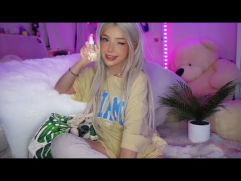 ASMR Roleplay | Your Summer Crush Gets You Ready For The Beach! 🏖️