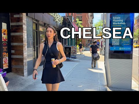 NEW YORK CITY Walking Tour [4K] - CHELSEA