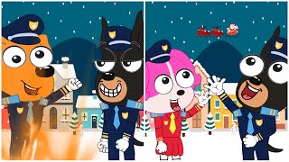 Let's Celebrate Christmas with Labrador Police | Funny Holiday Adventure