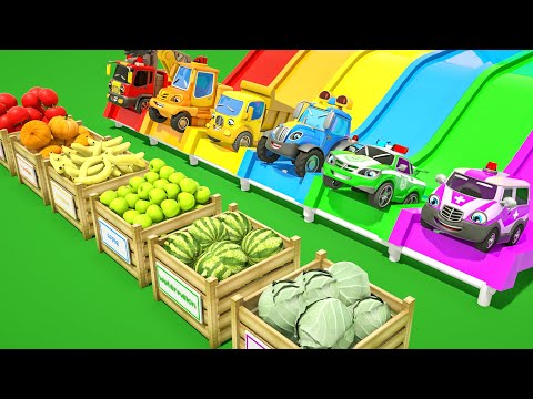 Baby Shark - Baby songs - Collection of vegetables and fruits - Baby Nursery Rhymes & Kids Songs