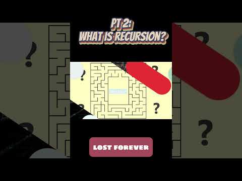 PART 2 : Unlocking the Mystery: What Is Recursion? 🔍✨#recursion