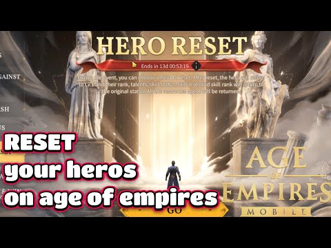 Reset Your Hero and Get EVERYTHING Back in Age of Empires Mobile!