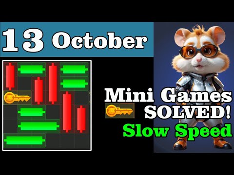 13 October Mini Game Puzzle Hamster Kombat