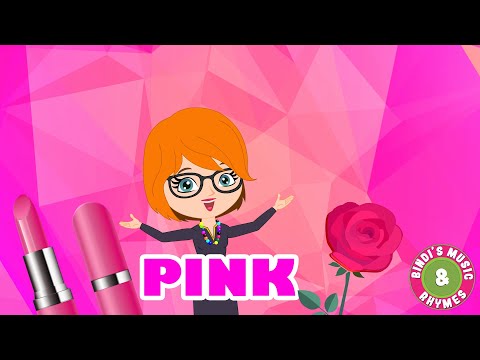 Pink Colour Song for kids | Learn Colours | Rhymes for Children | Bindi's Music & Rhymes