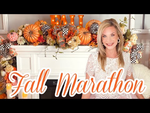 🍁HUGE FALL MARATHON!! CRAFTING, DECORATING + HOME TOUR 🍁 I Love Fall ep15 Olivia's Romantic Home DIY