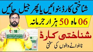 Nadra Identity Card (CNIC) is compulsory for all Pakistanis