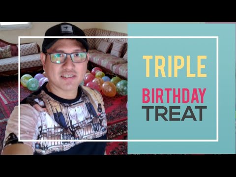 VLOG 11 - Triple Birthday Treat!