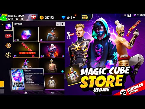 New Items in Store, Magic Cube Store Update 🥳| Free Fire New Event | Ff New Event l Ob46 Update