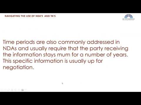 Navigating the Use of Non Disclosure & Teaming Agreements (Government Contracting)