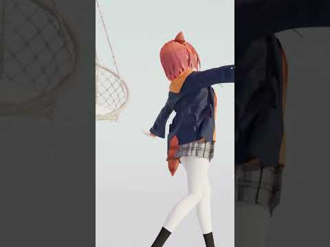 【にじさんじMMD x Blender】悲しみは水のよう【ラトナ・プティ】 #shorts