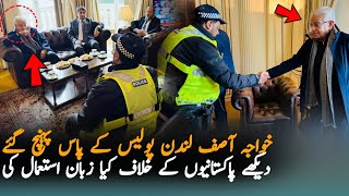 Khawaja Asif Meet London Police Last Night Against Overseas Pakistanis, Report | PMLN News Report